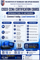 Cisco CCNA Certification Course – Introduction to Networks 2026 Short Term Course Poster